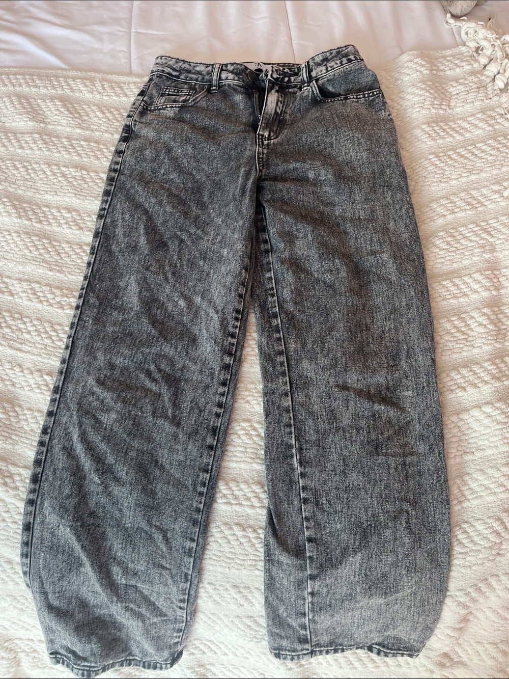 Wide leg jeans